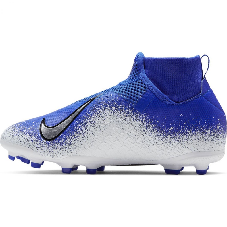 Zapatillas de fútbol Nike Phantom Vsn Academy Df FG / MG Jr AO3287-410 multicolor azul 1