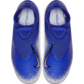 Zapatillas de fútbol Nike Phantom Vsn Academy Df FG / MG Jr AO3287-410 multicolor azul 2
