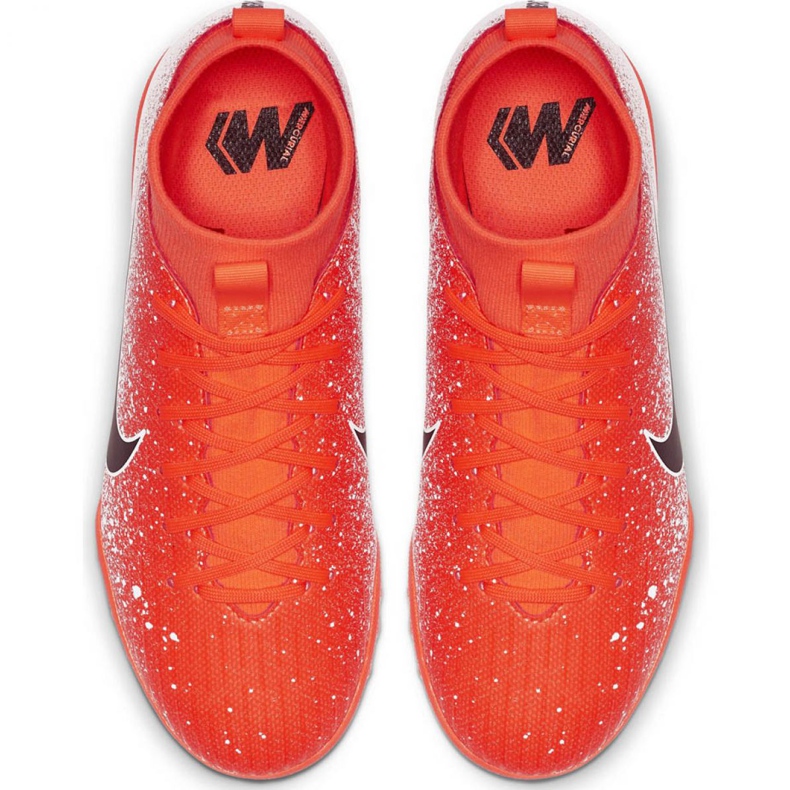 Zapatillas de fútbol Nike Mercurial Superfly X 6 Academy Tf Jr AH7344-801 multicolor naranja 1