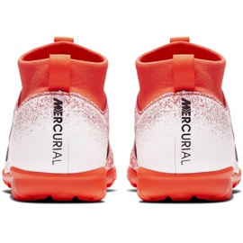 Zapatillas de fútbol Nike Mercurial Superfly X 6 Academy Tf Jr AH7344-801 multicolor naranja 4