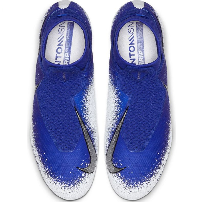 Botas de fútbol Nike Phantom Vsn Elite Df Fg M AO3262-410 multicolor azul 2