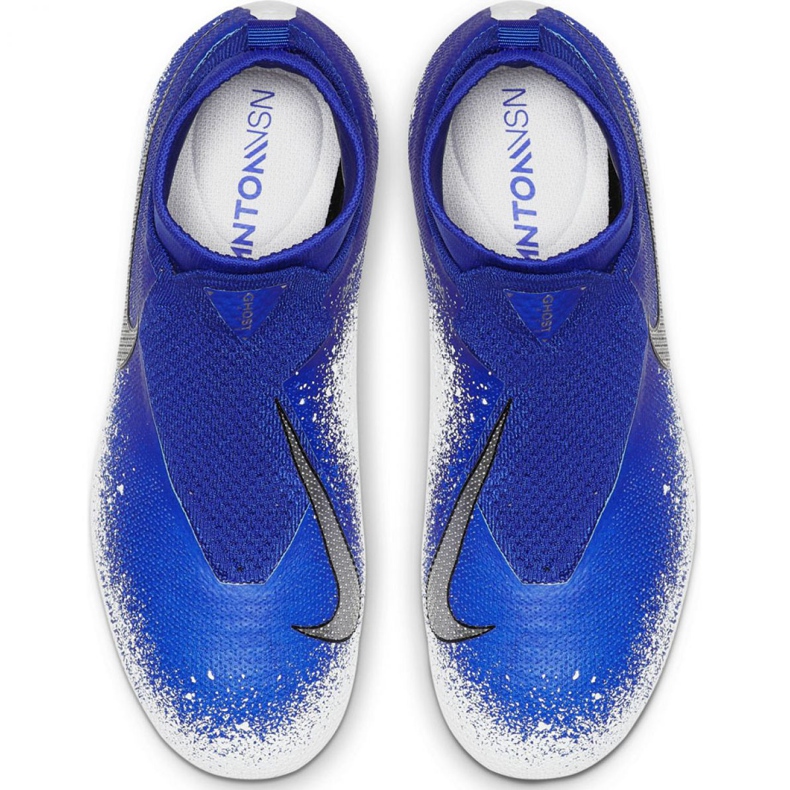 Zapatillas de fútbol Nike Phantom Vsn Elite Df Mg Jr AO3289-410 multicolor azul 2 Zapatillas de fútbol Nike Phantom Vsn Elite Df Mg Jr AO3289-410 multicolor azul 2