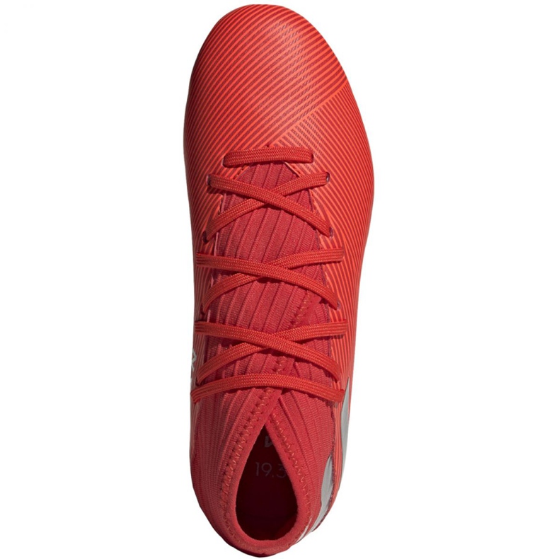 Botas de fútbol adidas Nemeziz 19.3 Fg Jr F99951 rojo rojo 1
