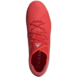 Botas de fútbol adidas Nemeziz 19.2 Fg M F34385 rojo rojo 1