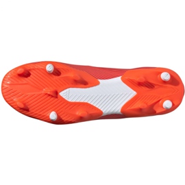Botas de fútbol adidas Nemeziz 19.2 Fg M F34385 rojo rojo 6