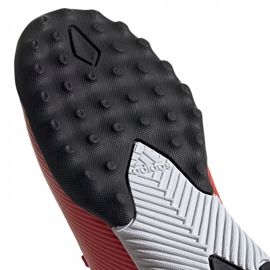 Botas de fútbol adidas Nemeziz 19.3 Tf Jr F99941 rojo rojo 5