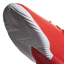 Zapatos de interior adidas Nemeziz 19.3 In Jr F99945 rojo rojo 4