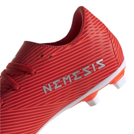 Botas de fútbol adidas Nemeziz 19.4 FxG M F34393 rojo rojo 3
