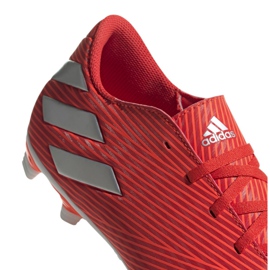 Botas de fútbol adidas Nemeziz 19.4 FxG M F34393 rojo rojo 4