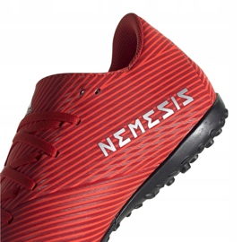 Botas de fútbol adidas Nemeziz 19.4 Tf M F34524 rojo rojo 3