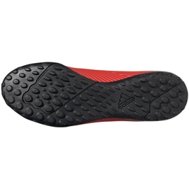 Botas de fútbol adidas Nemeziz 19.4 Tf M F34524 rojo rojo 6