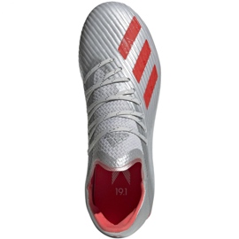 Botas de fútbol adidas X 19.1 Fg Jr F35683 gris gris 2