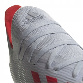 Las botas de fútbol adidas X 19.3 Fg M F35382 multicolor plata 1