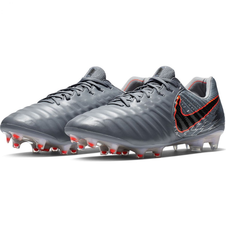 Zapatillas de fútbol Nike Tiempo Legend 7 Elite Fg M AH7238-408 gris gris 2