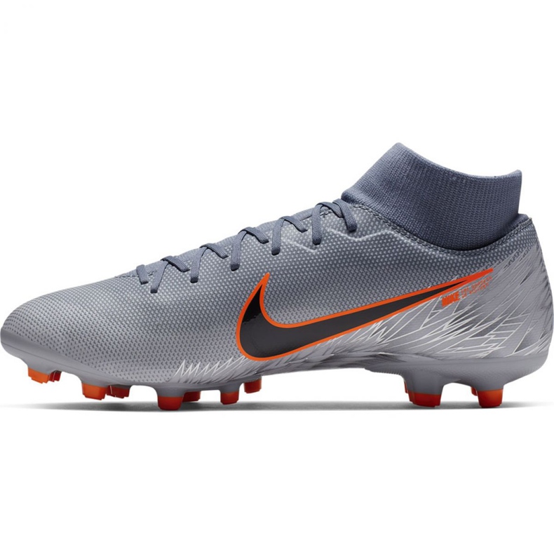 Zapatos de fútbol Nike Mercurial Superfly 6 Academy FG / MG M AH7362-408 rojo gris 2 Zapatos de fútbol Nike Mercurial Superfly 6 Academy FG / MG M AH7362-408 rojo gris 2