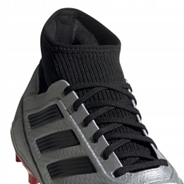 Botas de fútbol adidas Predator 19.3 Fg M F35595 rojo plata 3
