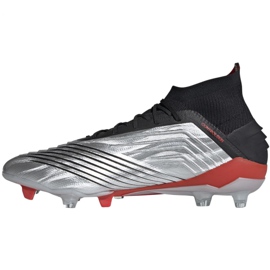 Botas de fútbol adidas Predator 19.1 Fg M F35607 gris plata 1 Botas de fútbol adidas Predator 19.1 Fg M F35607 gris plata 1