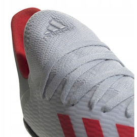 Botas de fútbol adidas X 19.3 Tf Jr F35358 blanco blanco 1