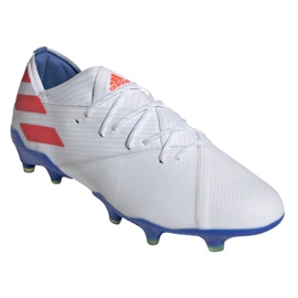 Botas de fútbol adidas Nemeziz Messi 19.1 Fg M F34402 blanco blanco 3