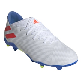 Botas de fútbol adidas Nemeziz Messi 19.3 Fg M F34400 blanco blanco 3