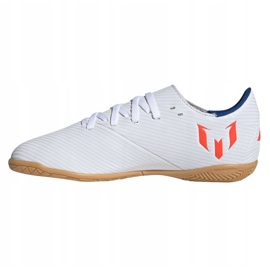 Zapatos de interior adidas Nemeziz Messi 19.4 In Jr F99928 multicolor blanco 1