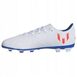 Botas de fútbol adidas Nemeziz Messi 19.4 FxG Jr F99931 multicolor blanco 1