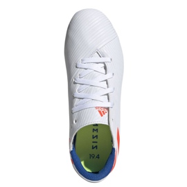 Botas de fútbol adidas Nemeziz Messi 19.4 FxG Jr F99931 multicolor blanco 2