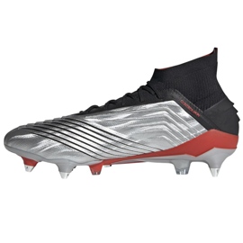 Botas de fútbol adidas Predator 19.1 Sg M F99986 multicolor plata 1