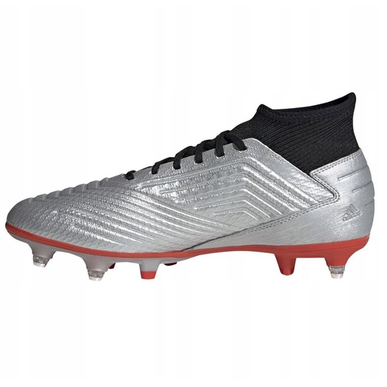 Botas de fútbol adidas Predator 19.3 Sg M F99992 multicolor plata 1
