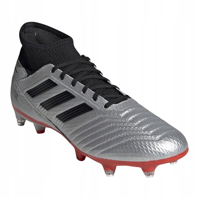 Botas de fútbol adidas Predator 19.3 Sg M F99992 multicolor plata 2