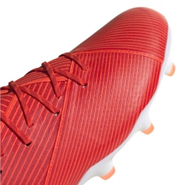 Botas de fútbol adidas Nemeziz 19.1 Fg M F34408 rojo rojo 3