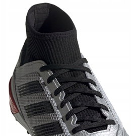 Botas de fútbol adidas Predator 19.3 Tf M F35629 gris plata 3