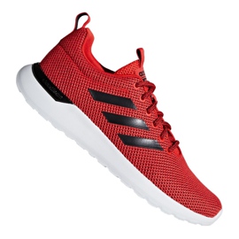 Zapatillas de running adidas Lite Racer Cln M F34571 negro rojo 2