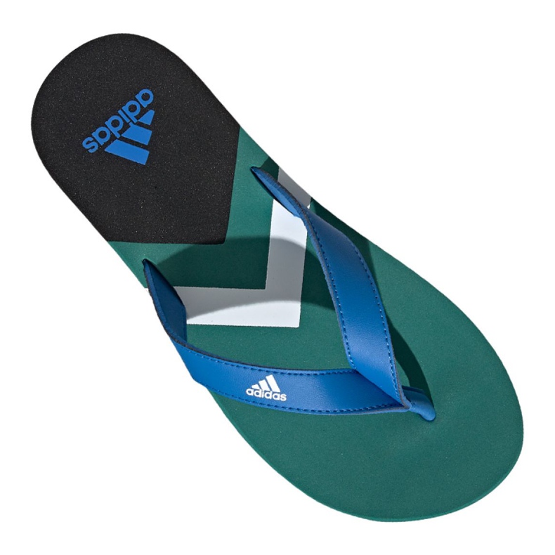 Chanclas adidas Eezay Flip Flop M F35025 azul multicolor verde 1