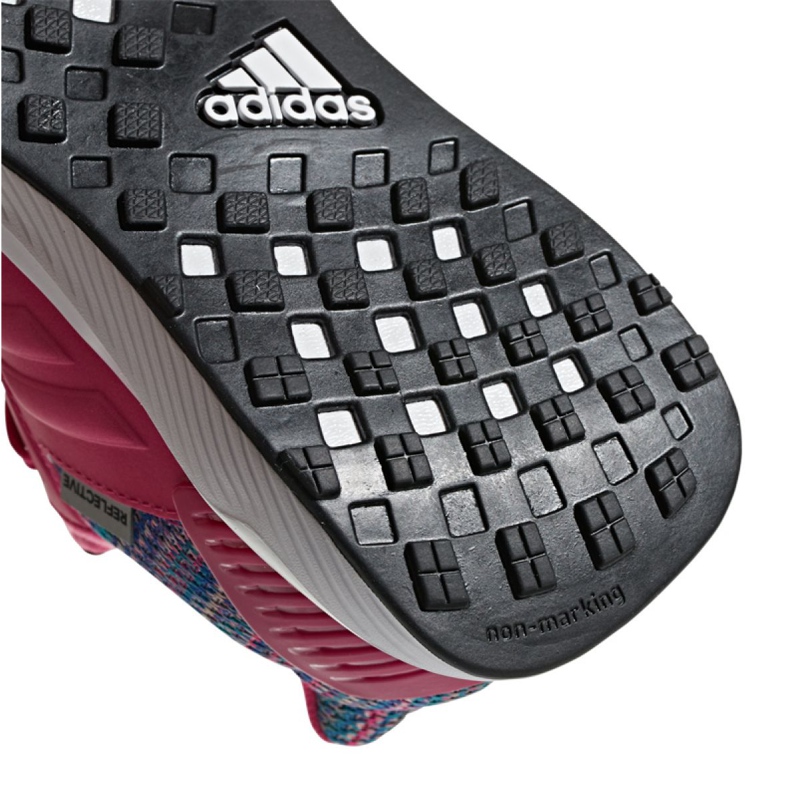 Zapatillas Adidas RapidaRun Btw Jr AH2603 rosa 1