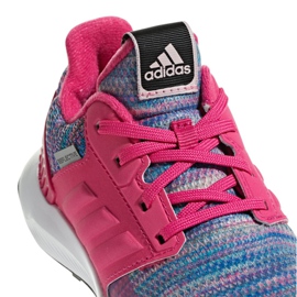 Zapatillas Adidas RapidaRun Btw Jr AH2603 rosado 7