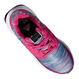 Zapatillas Adidas RapidaRun Btw Jr AH2603 rosado 8
