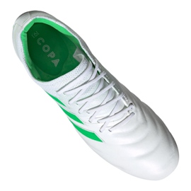 Botas de fútbol adidas Copa 19.1 Fg M BB9186 blanco blanco 6