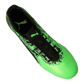 Botas de fútbol Puma One 19.1 Lth Cc FG / AG M 105482-03 multicolor verde 3