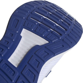 Zapatillas de running adidas Runfalcon M EF0148 blanco azul 5