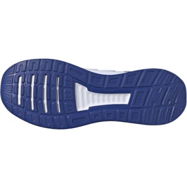 Zapatillas de running adidas Runfalcon M EF0148 blanco azul 6