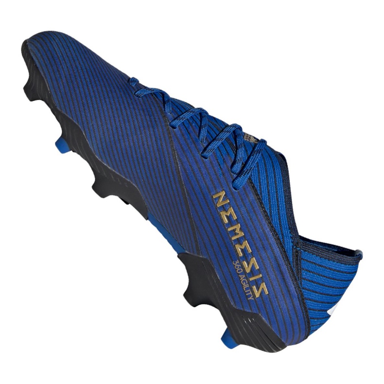 Botas de fútbol adidas Nemeziz 19.1 Fg Jr CF99957 azul azul 1