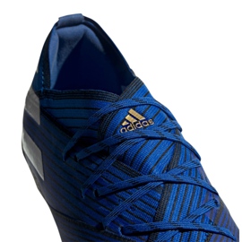 Botas de fútbol adidas Nemeziz 19.1 Fg Jr CF99957 azul azul 6