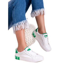 SHELOVET Zapatillas con estilo blanco 1