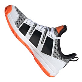 Zapatillas de balonmano Adidas Stabil Jr F33830 multicolor gris 1