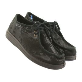 Zapatos de mujer befado pu 871D008 negro gris 4