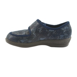 Zapatos de mujer befado pu 984D015 azul marino 2