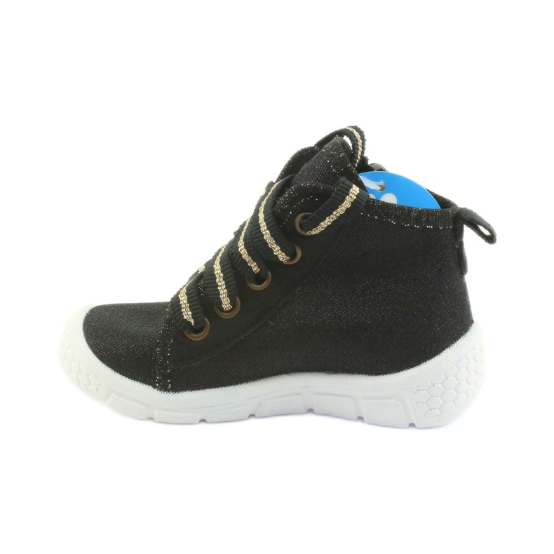 Calzado infantil befado 547P003 negro gris amarillo 2