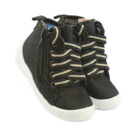 Calzado infantil befado 547P003 negro gris amarillo 4