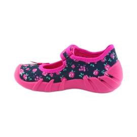 Pantuflas niña Befado 109p181 rosa azul marino 2